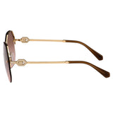Lunette de soleil Femme Bvlgari BV6122B-278-14-58 vue de gauche | Petite Optique