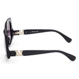 Lunette de soleil Femme Maroc | MAX MARA MM0012-01B | vue de gauche | Petite Optique