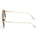 Lunette de soleil unisex Tom Ford TF826 28B Vue de gauche | Petite optique